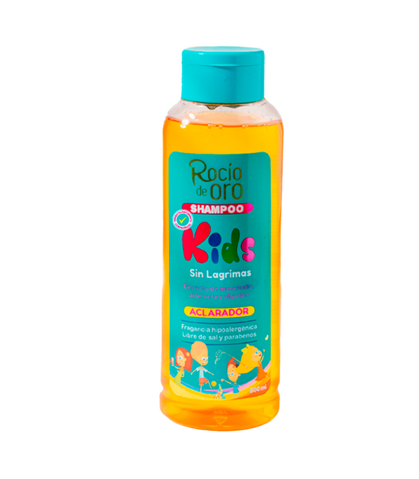 Shampoo para niños KIDS Rocío de Oro Sin Lagrimas x 500 ml