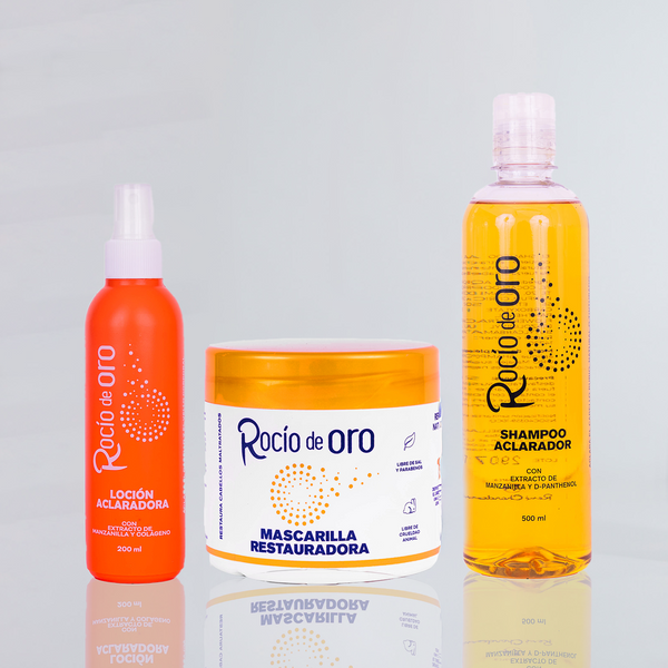 Kit Aclarador de Cabello Natural
