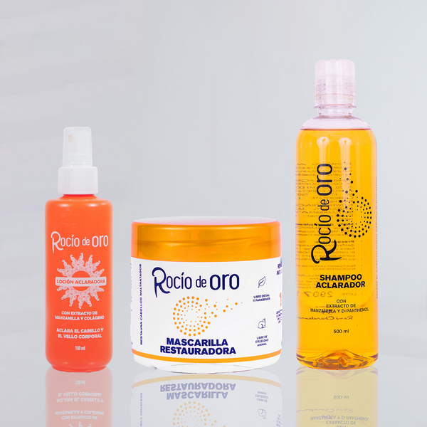Kit Aclarador de Cabello Natural