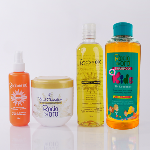 Kit Aclarador Natural + Descuento Shampoo Kids x 1000 ml