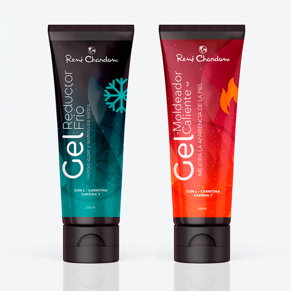 KIT GEL TONIFICANTE FRIO + GEL MOLDEADOR CALIENTE