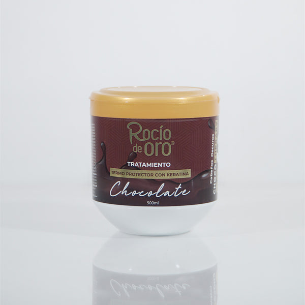 Tratamiento Termoprotector para el cabello con Keratina Chocolate